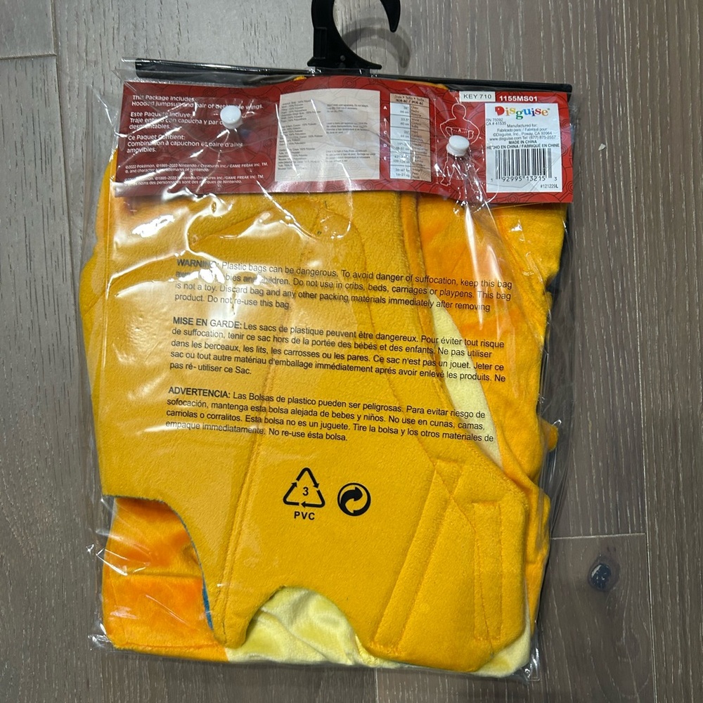 Disguise Pokémon charizard child costume. NWT various sizes( Pokémon 2 box) - Picture 4 of 4